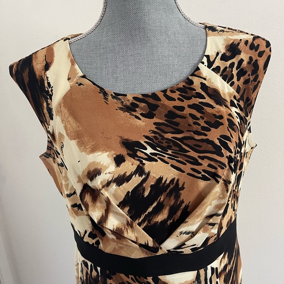 Emma / Michele Leopard Animal Print Dress - Picture 5 of 16